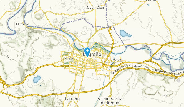 Logroño, La Rioja Map