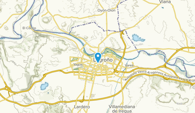 Logroño, La Rioja Map