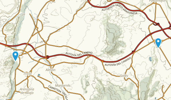 Nájera, La Rioja Map