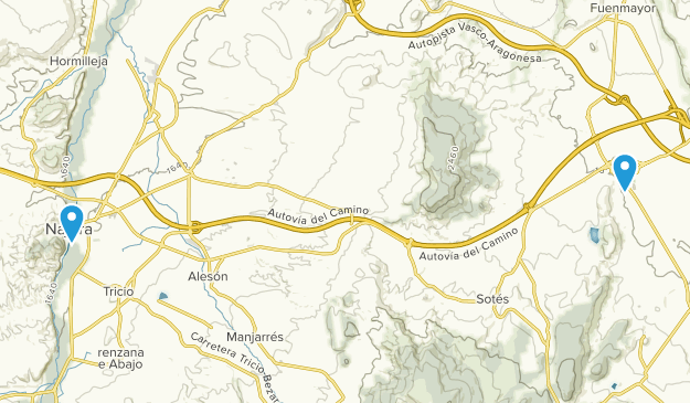 Nájera, La Rioja Map