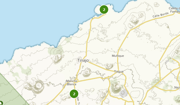Tinajo, Lanzarote Map