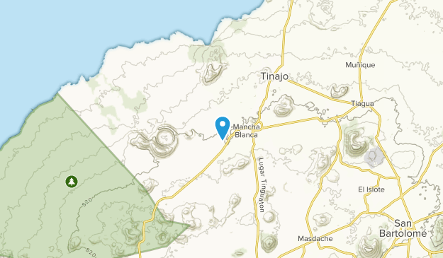 Tinajo, Las Palmas Map