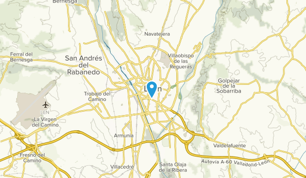 León, León Map