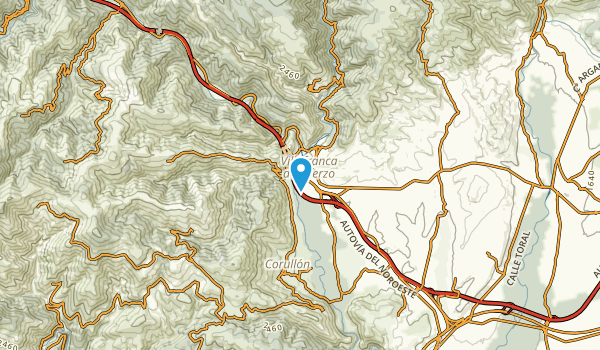 Villafranca del Bierzo, León Map