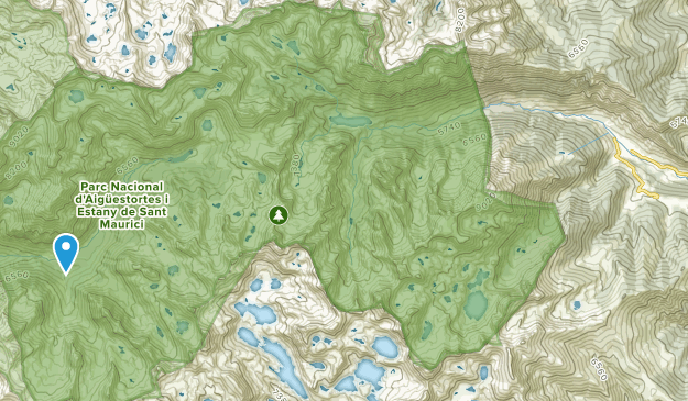 Espot, Lleida Map