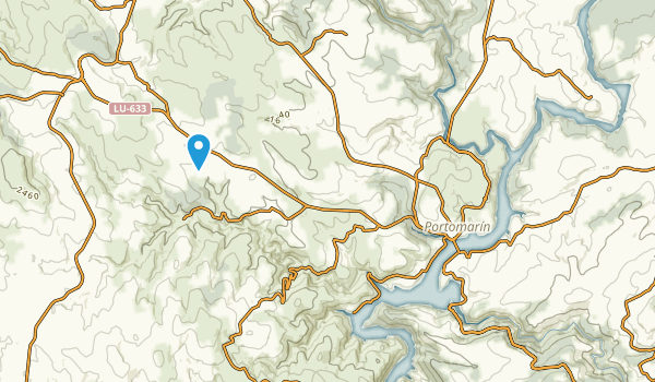 Portomarín, Lugo Map