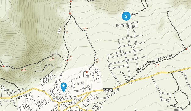 Bustarviejo, Madrid Map