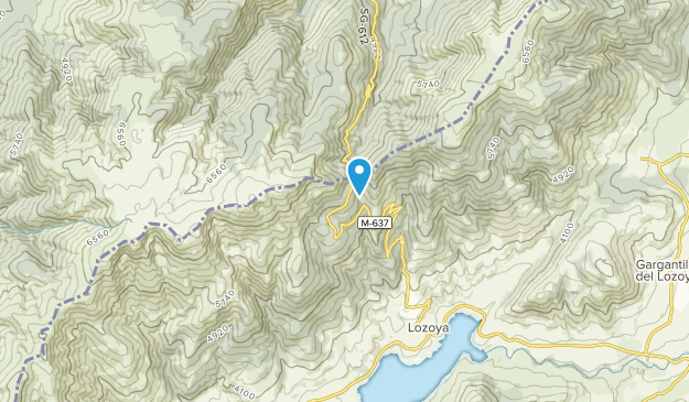 Lozoya, Madrid Map