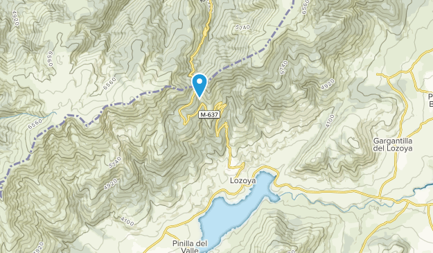 Lozoya, Madrid Map