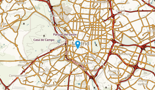 Madrid, Madrid Map