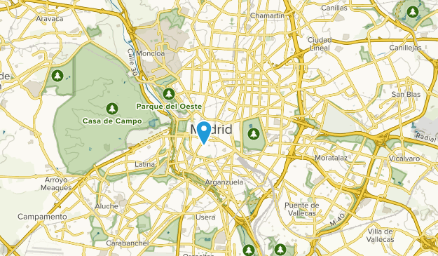 Madrid, Madrid Map