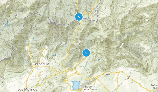 Navacerrada, Madrid Map