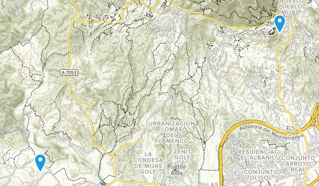 Mijas, Málaga Map
