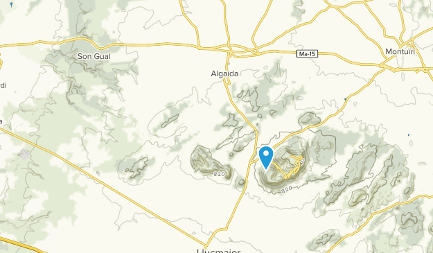 Algaida, Mallorca Map