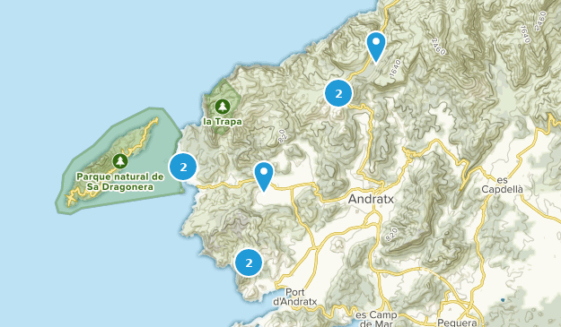 Andratx, Mallorca Map