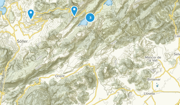 Lloseta, Mallorca Map