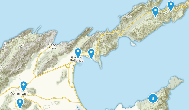 Pollença, Mallorca Map