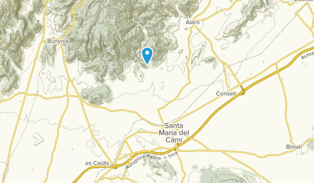 Santa María del Camí, Mallorca Map