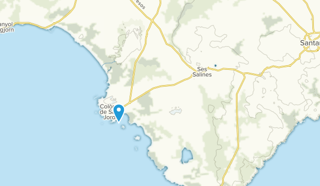Ses Salines, Mallorca Map
