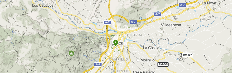 Lorca Murcia Beliebte Routen Alltrails