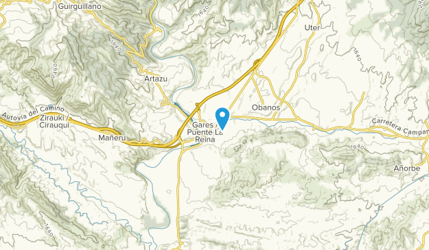 Puente la Reina, Navarra Map