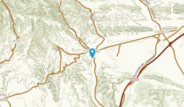 Torres Del Río, Navarra Map
