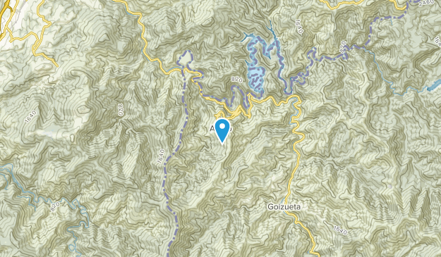 Arano, Navarre Map
