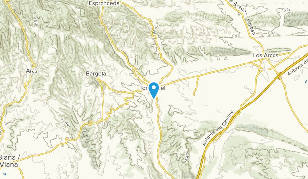 Torres Del Río, Navarra Map