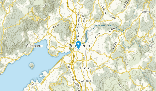 Pontevedra, Pontevedra Map