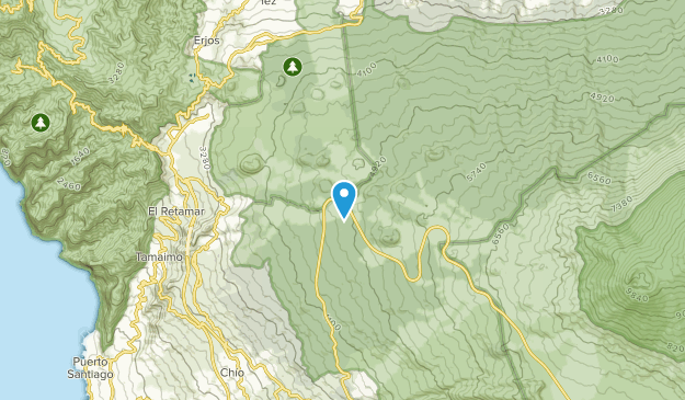 Canary Islands, Santa Cruz de Tenerife Map