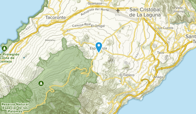 El Rosario, Tenerife Map