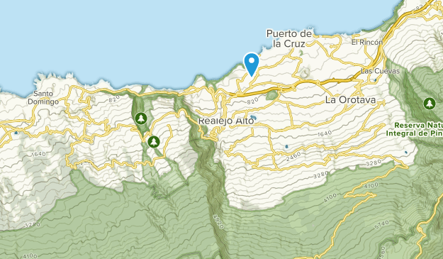 Los Realejos, Tenerife Map
