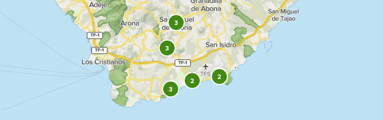 San Miguel Tenerife Map Best 10 Trails And Hikes In San Miguel De Abona | Alltrails