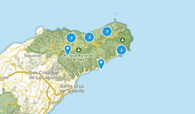 Santa Cruz de Tenerife, Tenerife Map