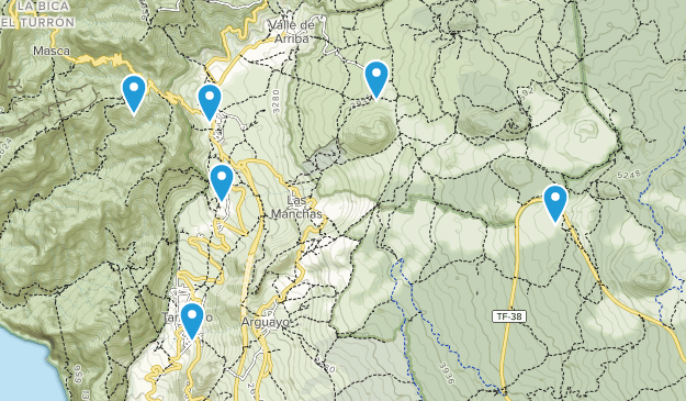 Santiago del Teide, Tenerife Map