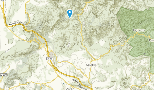 Benafer, Valencian Community Map