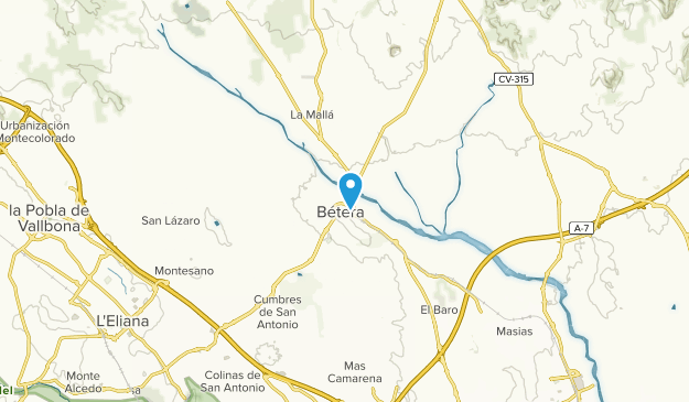 Bétera, Valencian Community Map