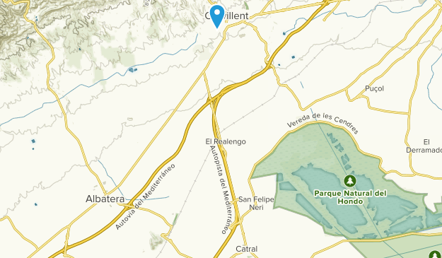 Crevillent, Valencian Community Map
