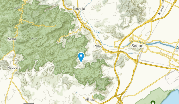 Gilet, Valencian Community Map