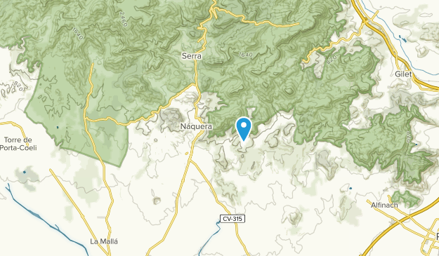 Náquera, Valencian Community Map