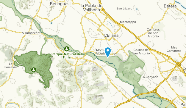 Riba-roja de Túria, Valencian Community Map