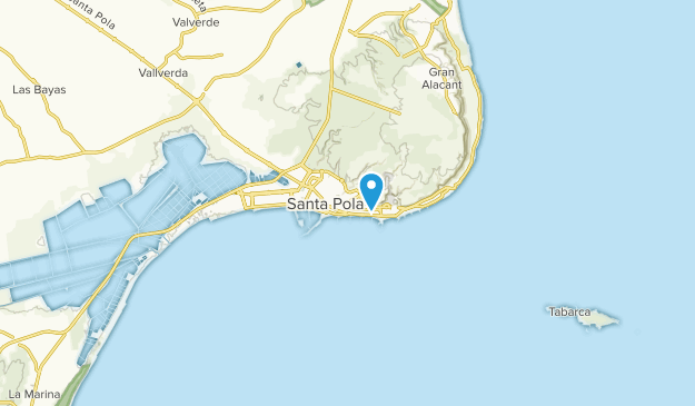Santa Pola, Valencian Community Map
