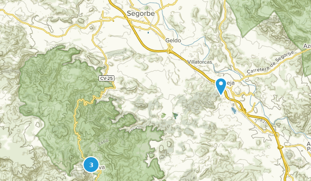 Segorbe, Valencian Community Map