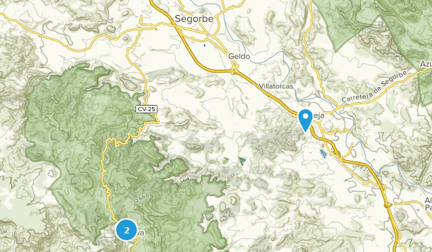 Segorbe, Valencian Community Map