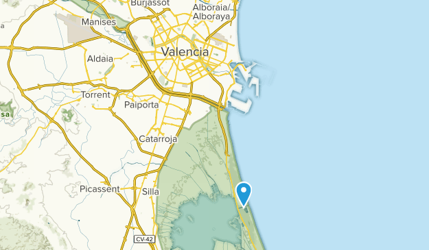 Valencia, Valencian Community Map