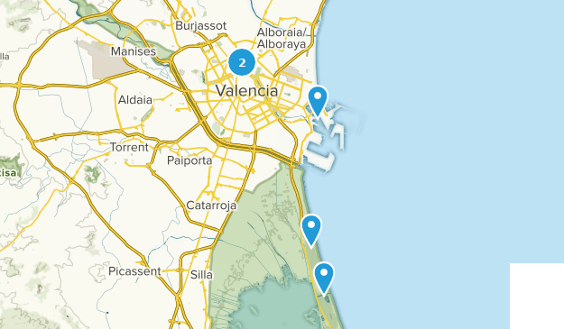 Valencia, Valencian Community Map