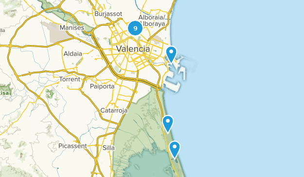 Valencia, Valencian Community Map