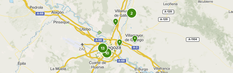 Zaragoza Zaragoza Beliebte Routen Alltrails