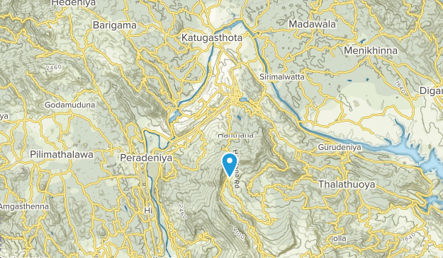 Kandy, Kandy Map