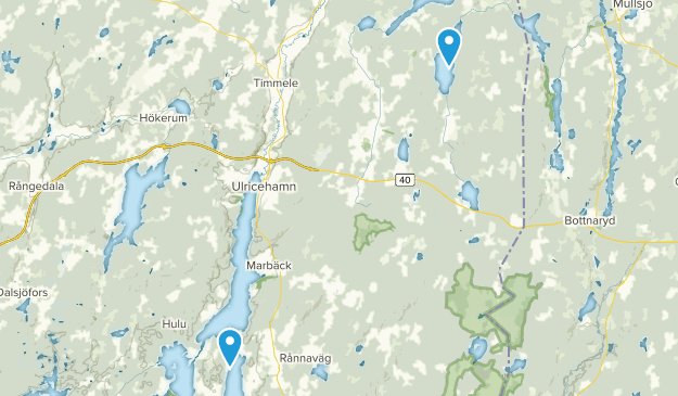 Ulricehamn, Sweden Map